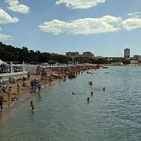 Геленджик - пляж Центральный 2022
